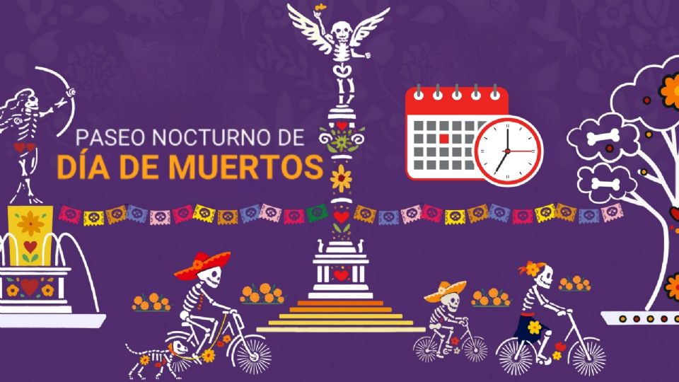 ¿Cuándo y en dónde será el paseo nocturno del día de muertos 2025?