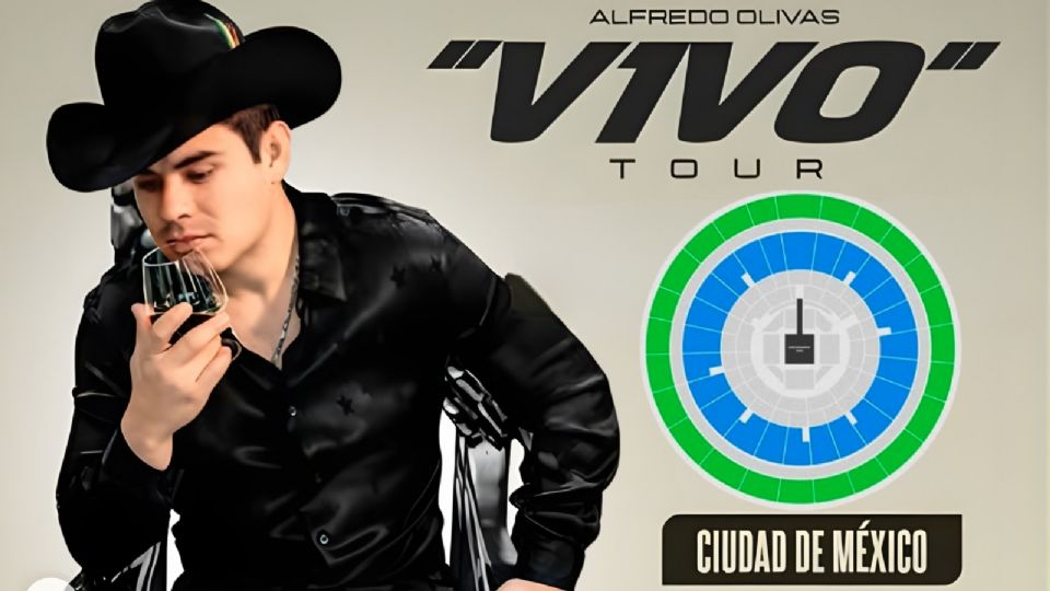 ¿Aún hay boletos para ver el concierto de  Alfredo Olivas en la CDMX?