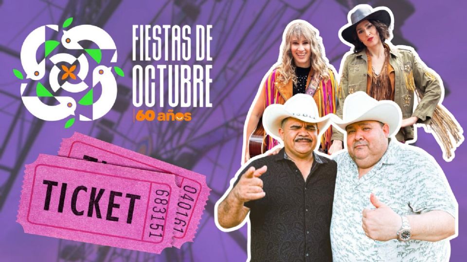 Artistas que se presentarán HOY en las Fiestas de Octubre 2025