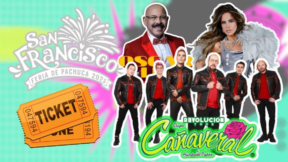 Artistas que se presentarán HOY en la Feria San Francisco Pachuca 2025