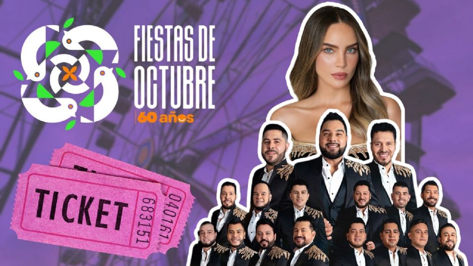 Artistas que se presentará en las Fiestas de Octubre 2025