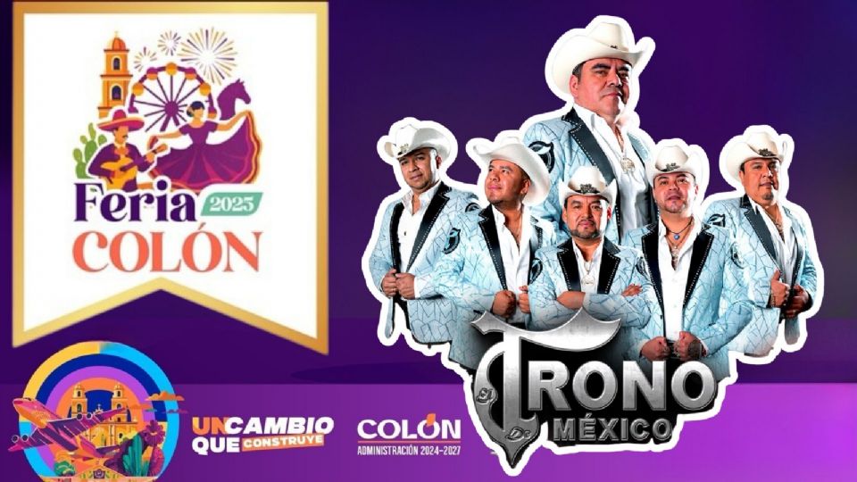 El Trono de México se presentará en la CLAUSURA de la Feria de la Raza Colón 2025