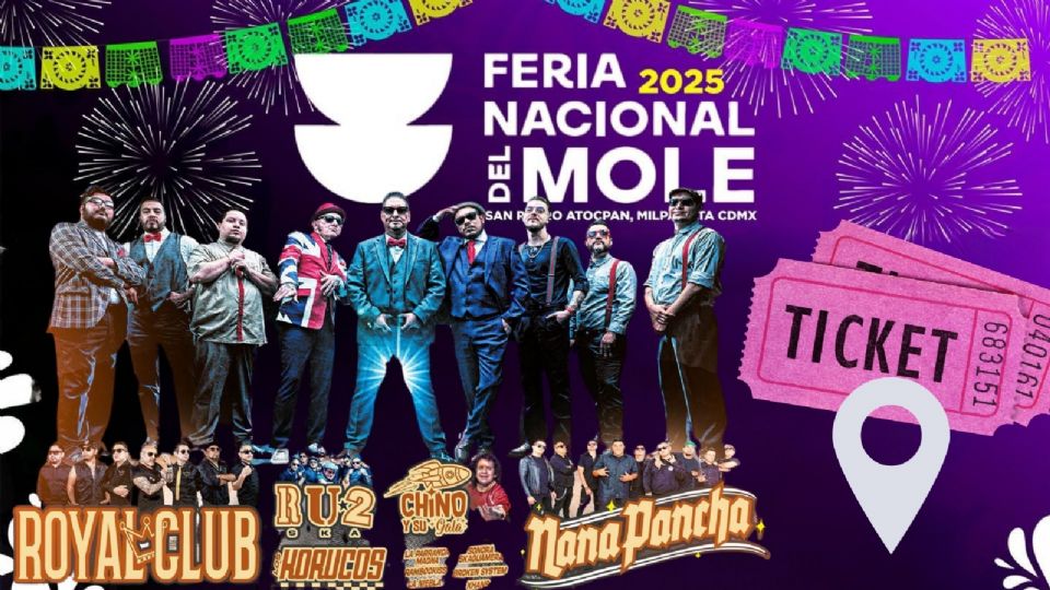 Artistas que se presentarán HOY en la Feria del Mole Atocpan 2025