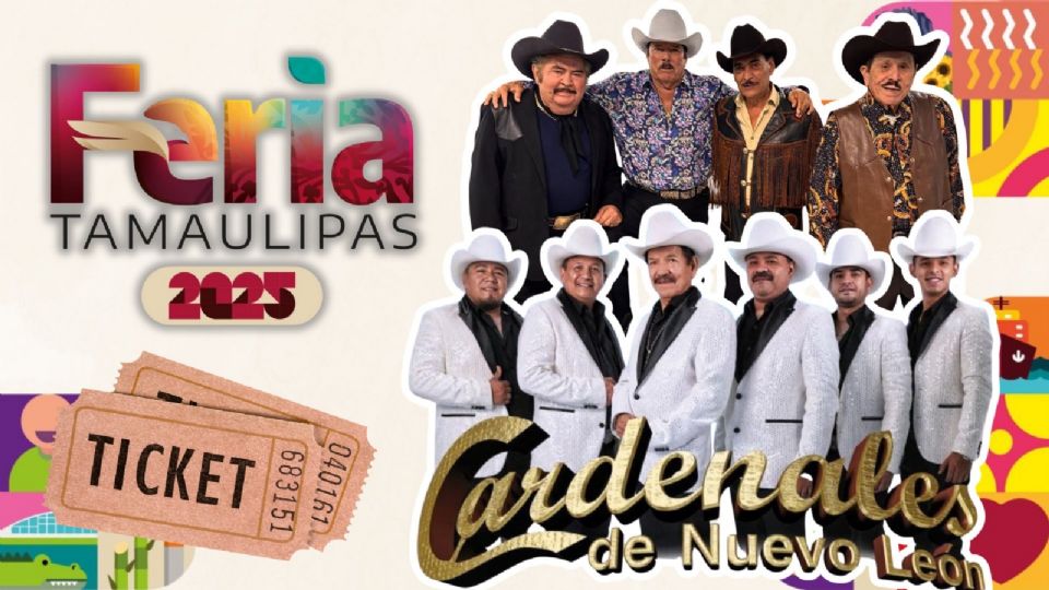 Artistas que se presentarán HOY en la Feria Tamaulipas 2025