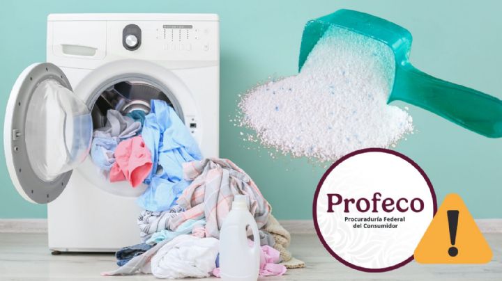 Las marcas de detergentes para ropa que incumplen con la información que declaran, alerta Profeco