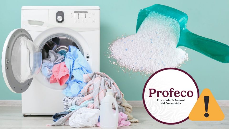 Las marcas de detergente para ropa que Profeco no recomienda