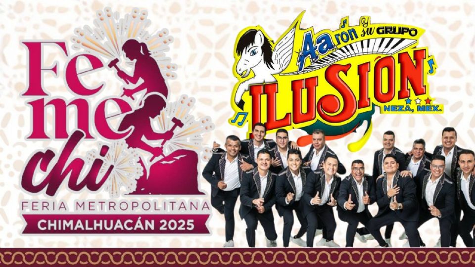 Artistas que se presentarán HOY en la Feria Metropolitana Chimalhuacán 2025.