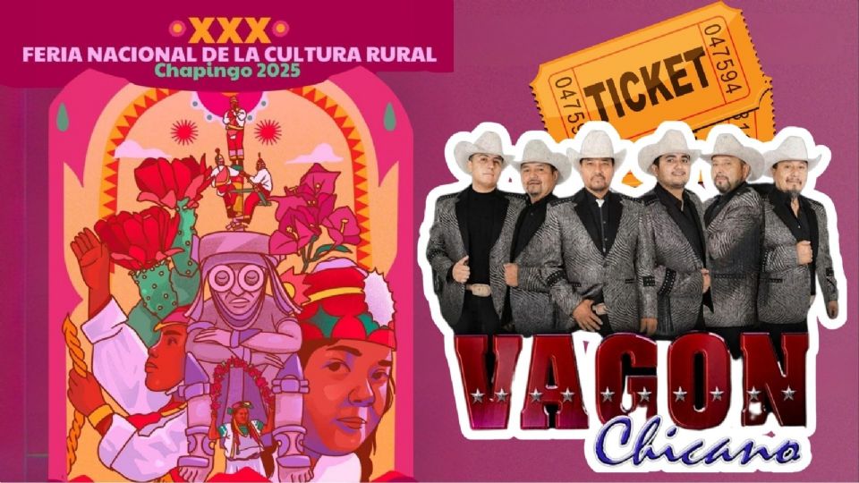 Vagón Chicano se presentará HOY en la apertura de la Feria Nacional de la Cultura Rural Chapingo 2025.