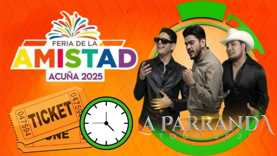 La Parranda Tour se presentará HOY en la Feria de la Amistad Acuña 2025.