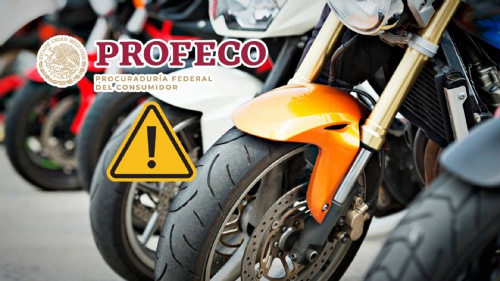 Estas son las motocicletas que podrían llevarte a un accidente, alerta Profeco