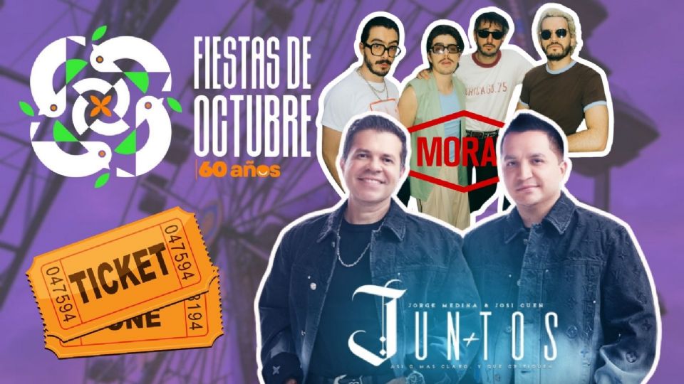 Artistas que se presentarán HOY en las Fiestas de Octubre 202