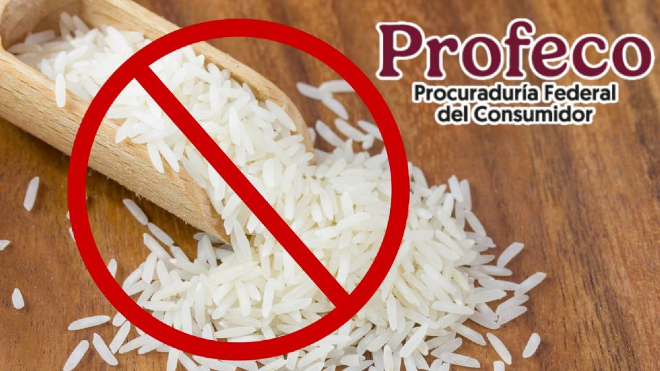 Profeco detecta arroz con posible toxicidad en México.