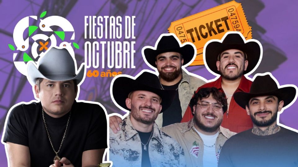 Artistas que se presentarán HOY en las Fiestas de Octubre 2025