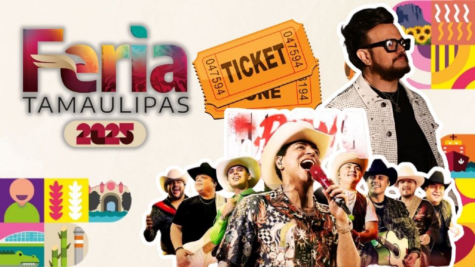 Artistas que se presentarán HOY en la Feria Tamaulipas 2025