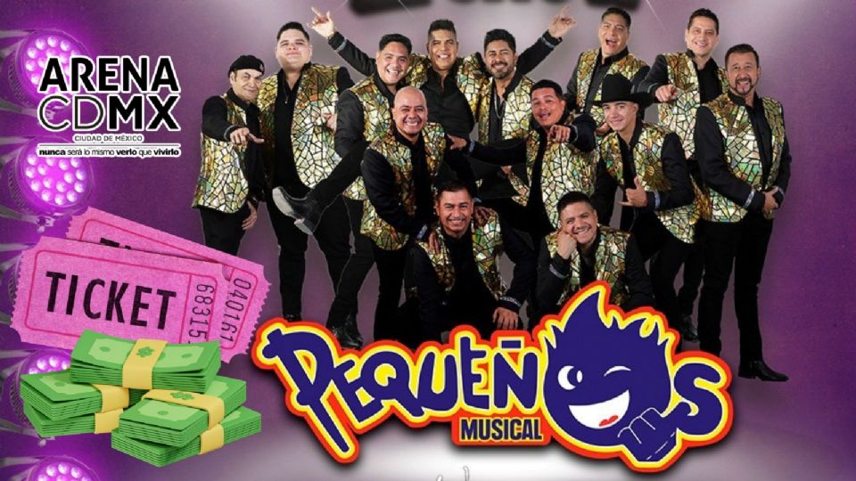 Precio de los boletos para el concierto de Pequeños Musical en la Arena CDMX 2026