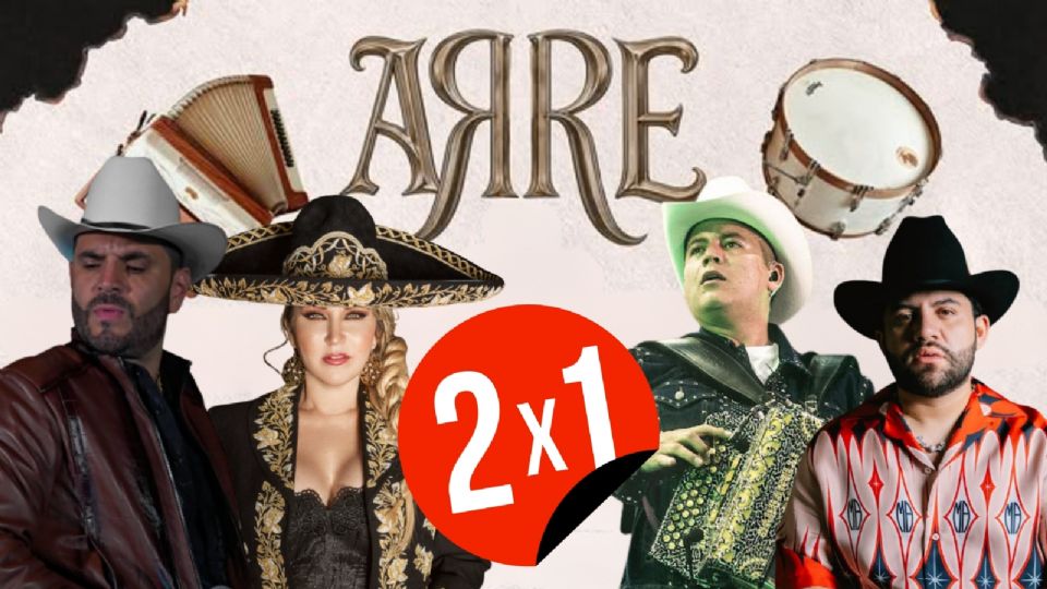 ¿Hasta cuándo estarán al 2x1 los boletos para el Festival Arre 2025?