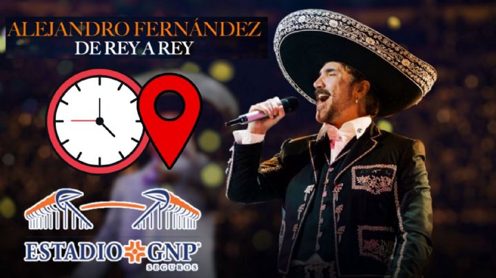 Alejandro Fernández en el Estadio GNP Seguros CDMX 2025: ¿A qué hora empieza el concierto HOY 4 de octubre y cómo llegar?