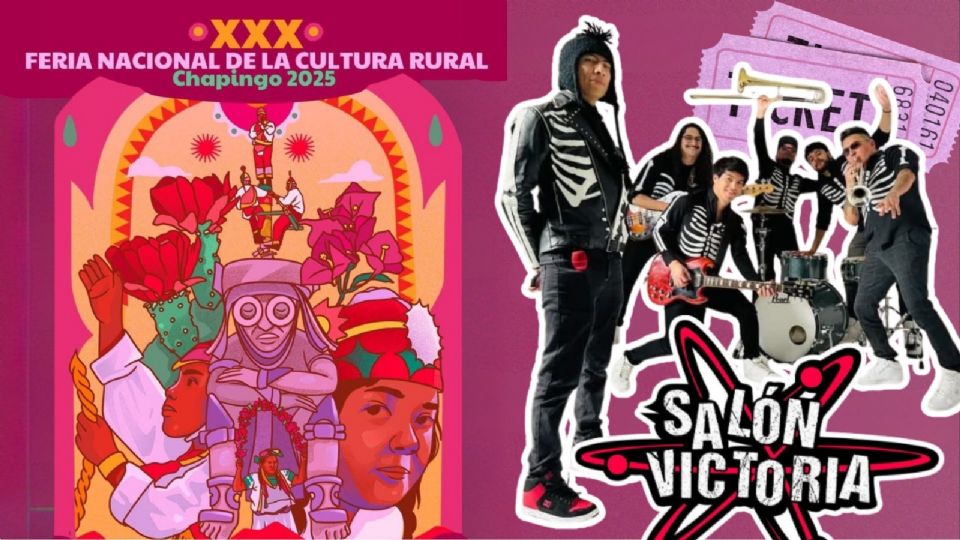 Salón Victoria se presentará HOY en la Feria Nacional de la Cultura Rural Chapingo 2025.