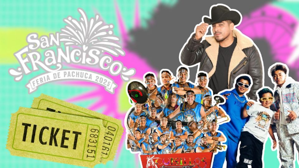 Artistas que se presentarán HOY en la Feria San Francisco Pachuca 2025
