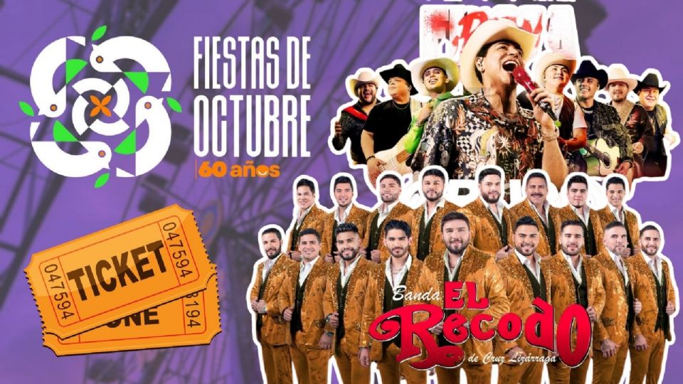 Artistas que se presentarán HOY en las Fiestas de Octubre 2025