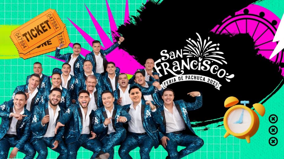 La Arrolladora Banda El Limón llega a la gran Feria San Francisco Pachuca 2025