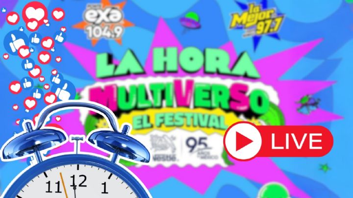 Hora Multiverso 2025: Dónde ver la transmisión en VIVO para ganar boletos del Festival Multiverso