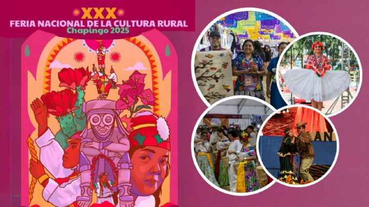 Feria Nacional de la Cultura Rural Chapingo 2025: Programa completo de artistas y actividades de HOY 9 de octubre en el EDOMEX