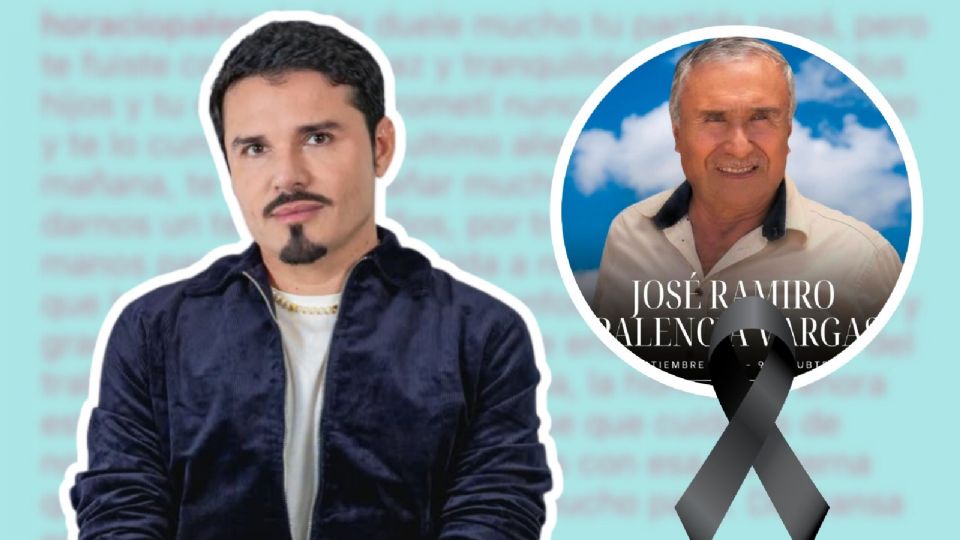 Muere el papá de Horacio Palencia