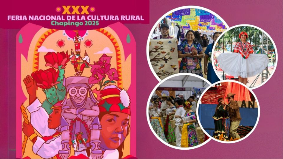 La Feria Nacional de la Cultura Rural Chapingo 2025 continúa este 9 de octubre