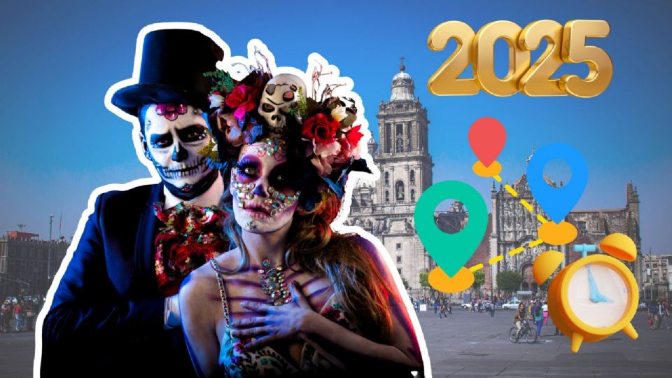 Horario, ruta y alternativas viales para el Desfile de Día de Muertos CDMX 2025