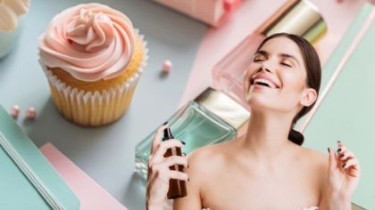 3 perfumes para mujer con aroma a pastel que son dulces, cremosos y cálidos