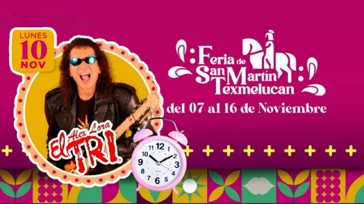 Feria de San Martín Texmelucan 2025: ¿Qué artista dará concierto HOY 10 de noviembre? Precios