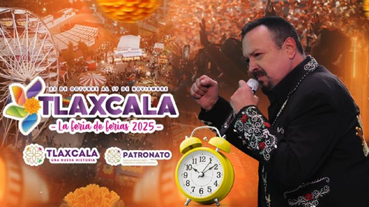 Feria Tlaxcala 2025: ¿A qué hora inicia el concierto GRATIS de Pepe Aguilar hoy 11 de noviembre?