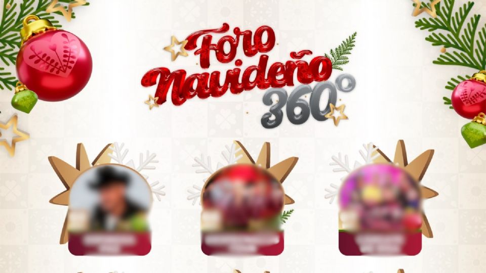Foro Navideño 360 en Puebla Fechas confirmadas y cartel de artistas que darán concierto