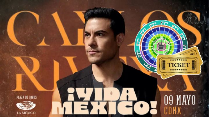 Boletos Carlos Rivera CDMX 2026: Precios por zona y venta oficial del ¡Vida México! Tour en la Plaza de Toros