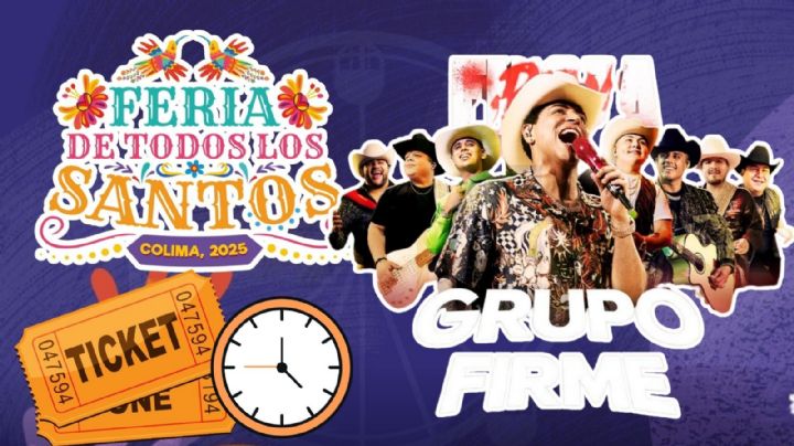 Feria de Todos los Santos Colima 2025: ¿A qué hora empieza el concierto de Grupo Firme HOY 14 de noviembre en el Palenque?