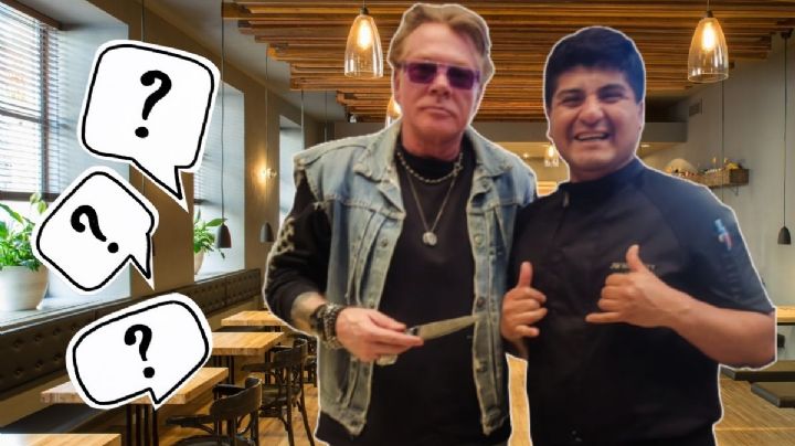 Despiden a chef tras tomarse una foto con Axl Rose
