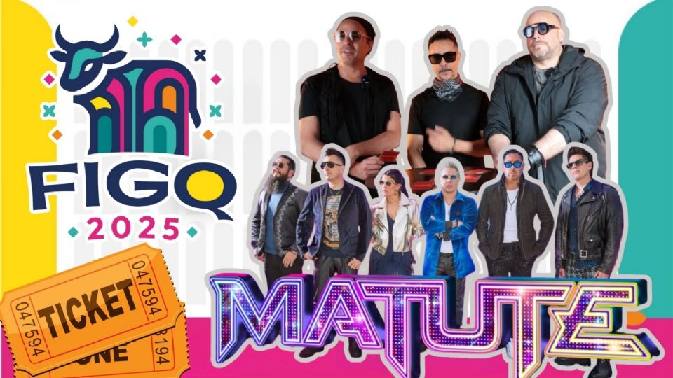 Artistas que se presentarán en la apertura de la Feria Internacional Ganadera Querétaro 2025.