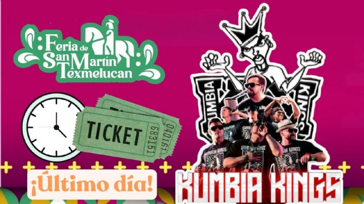 Feria San Martín Texmelucan 2025: ¿A qué hora empieza el concierto de Kumbia Kings HOY 16 de noviembre en Puebla durante la CLAUSURA?