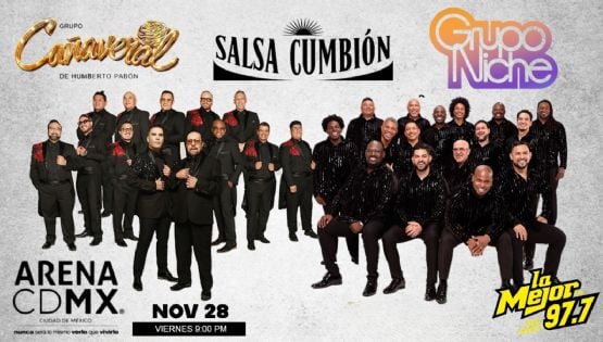 Cañaveral y Grupo Niche: El "Salsa Cumbión" Llega a la Arena CDMX. ¡Boletos GRATIS!