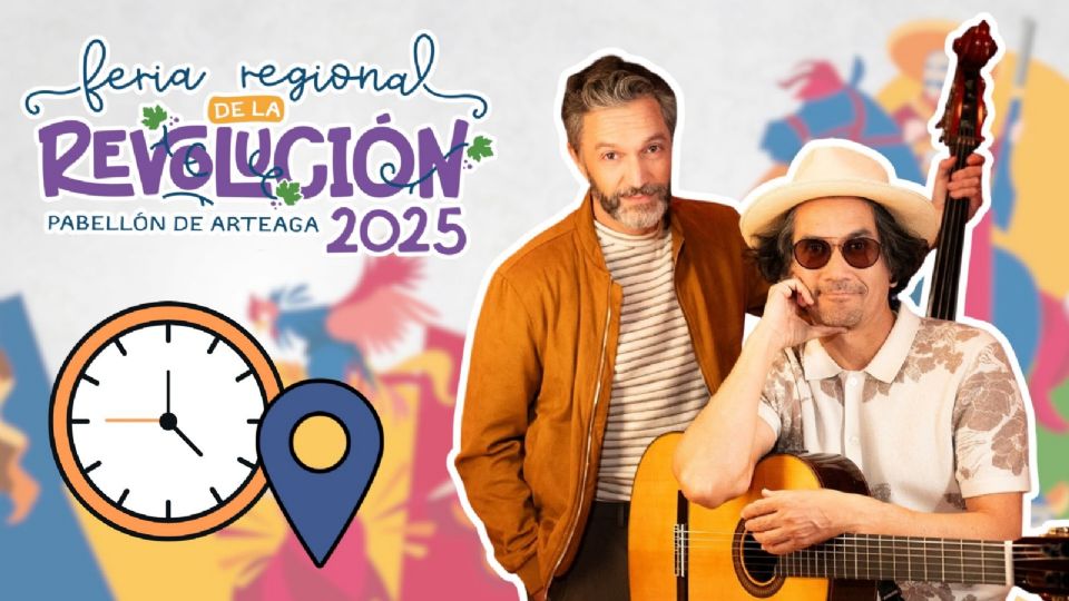 Bacilos se presentará HOY en la Feria Regional de la Revolución Pabellón de Arteaga 2025.