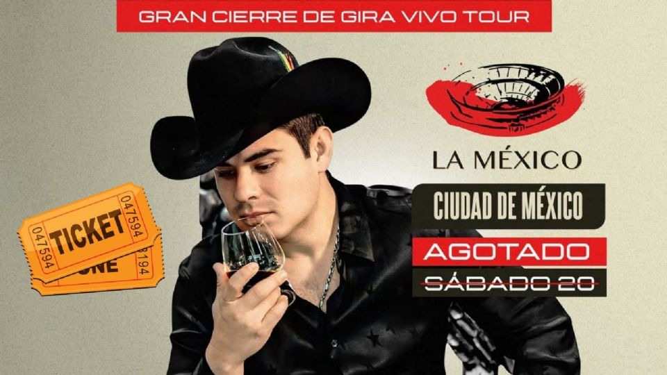 Alfredo Olivas anuncia segunda fecha en CDMX