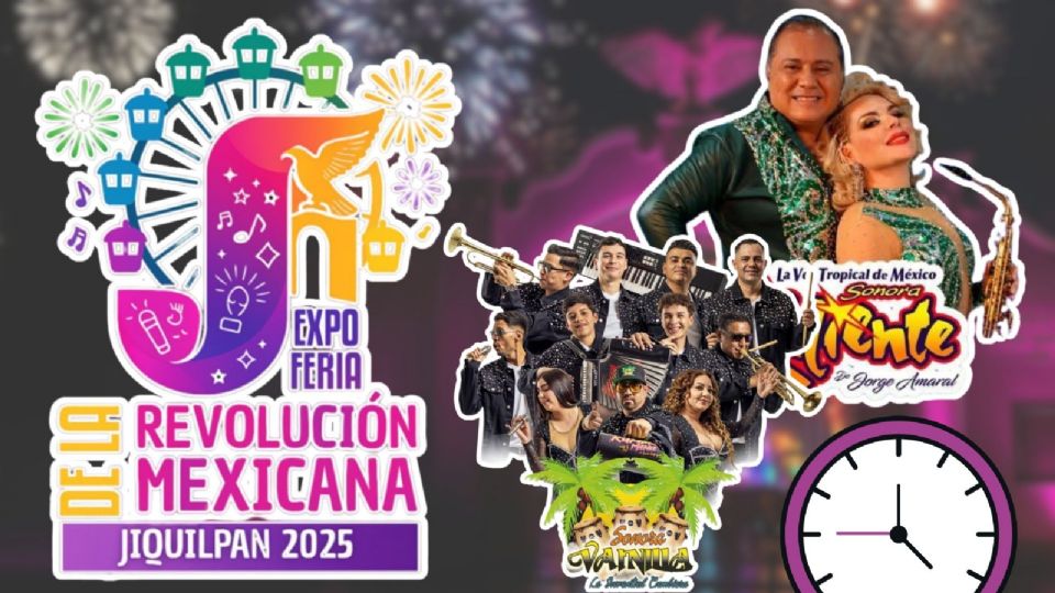 Artistas que se presentarán HOY en la Expo Feria de la Revolución Mexicana Jiquilpan 2025