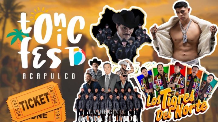 Tonic Fest Acapulco 2025: Cartelera de artistas que darán concierto en Playa Tamarindos; así puedes obtener tus boletos