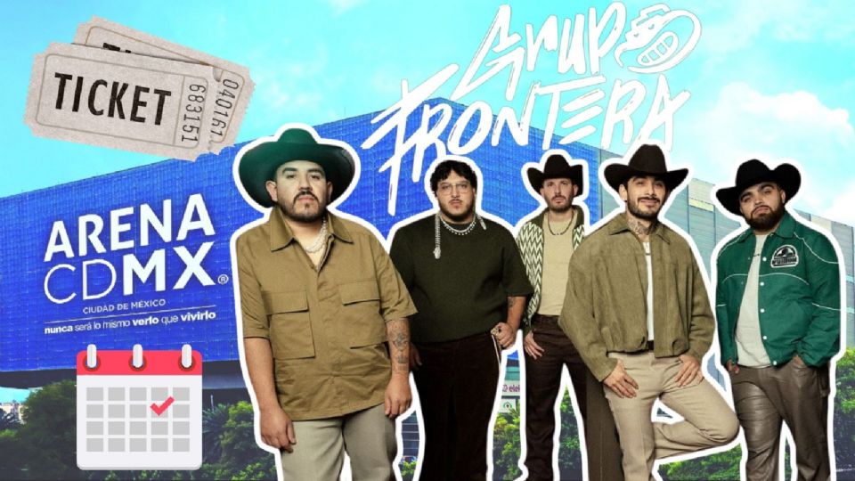 Grupo Frontera anuncia concierto en la Arena CDMX 2026