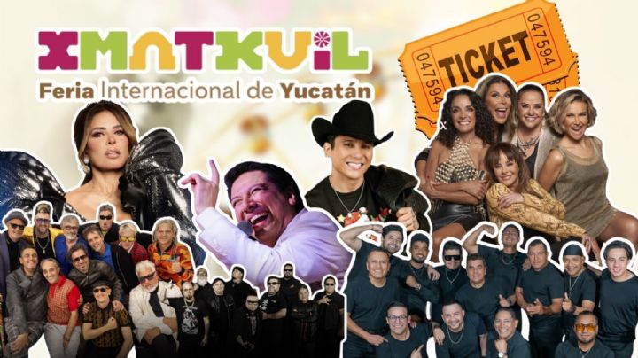 Feria Xmatkuil Yucatán 2025: Cartelera completa de artistas que se presentarán esta semana de CLAUSURA, del 26 al 30 de noviembre