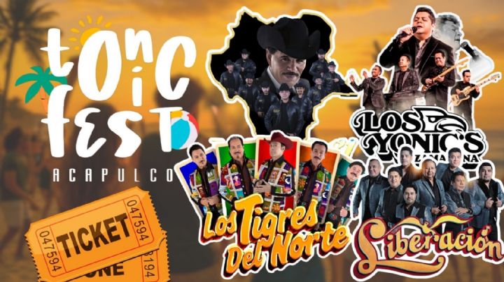 Tonic Fest Acapulco 2025: Cartelera completa de artistas que darán concierto GRATIS HOY 27 de noviembre en la INAUGURACIÓN