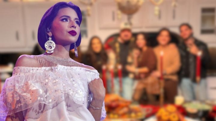 Ángela Aguilar comparte emotivo momento al lado de su familia por Acción de Gracias