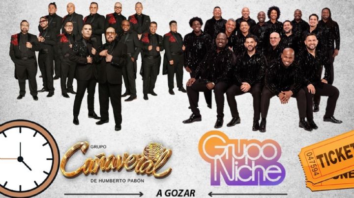 Salsa Cumbión en la Arena CDMX 2025: ¿A qué hora empieza el concierto de Cañaveral y Grupo Niche HOY 28 de noviembre y cómo llegar?