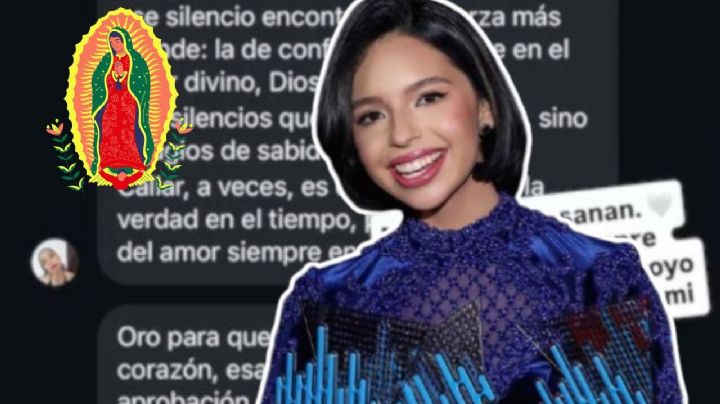 Ángela Aguilar comparte mensaje de fan que le aconseja actuar como la Virgen María: "Callar es..."